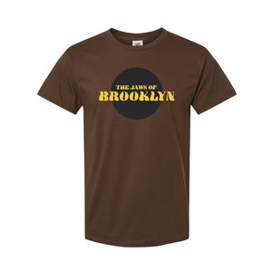 Jaws of Brooklyn - Brown - Logo Tee